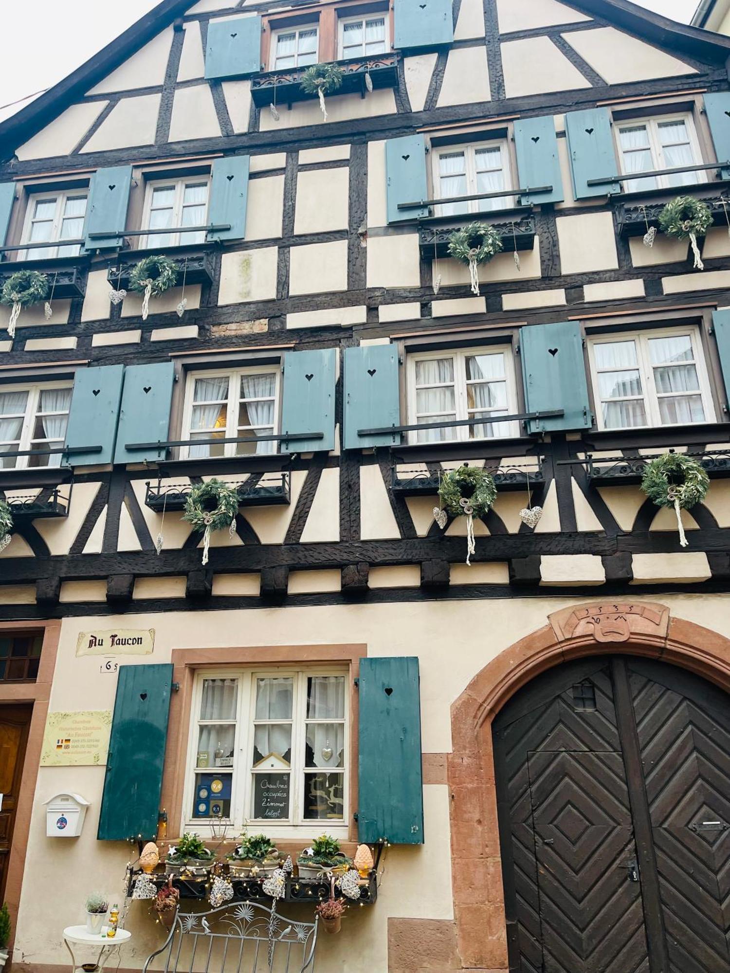 Historisches Gaestehaus Au Faucon Von 1535 Wissembourg Kültér fotó